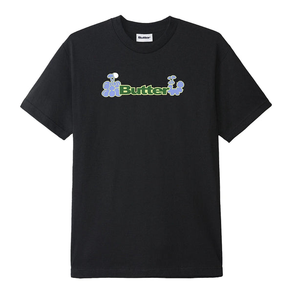 BUTTER GOODS Bugs Logo Tee Black