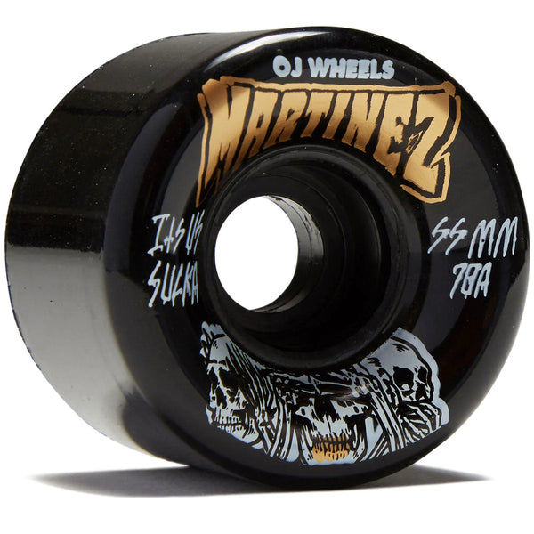 OJ WHEELS Gördeszka Kerék Soft Wheels Milton Hear No Evil MSJ 78A Black; 55 mm