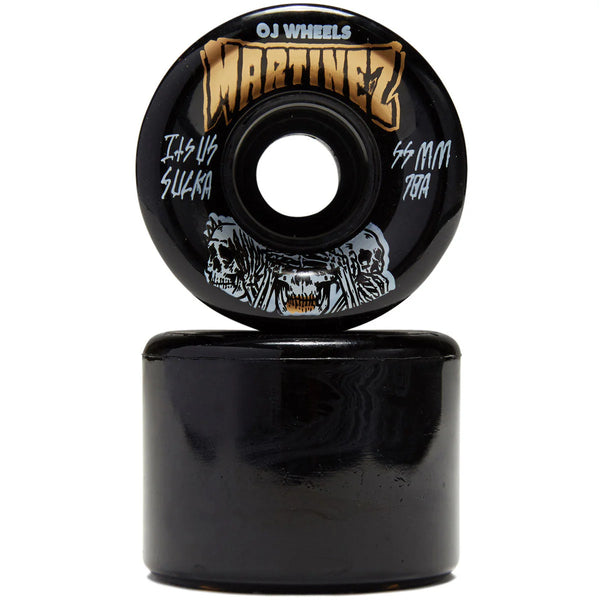 OJ WHEELS Gördeszka Kerék Soft Wheels Milton Hear No Evil MSJ 78A Black; 55 mm