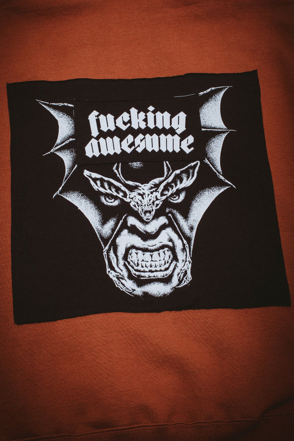 FUCKING AWESOME Nightmare Patch Hoodie Argan Oil