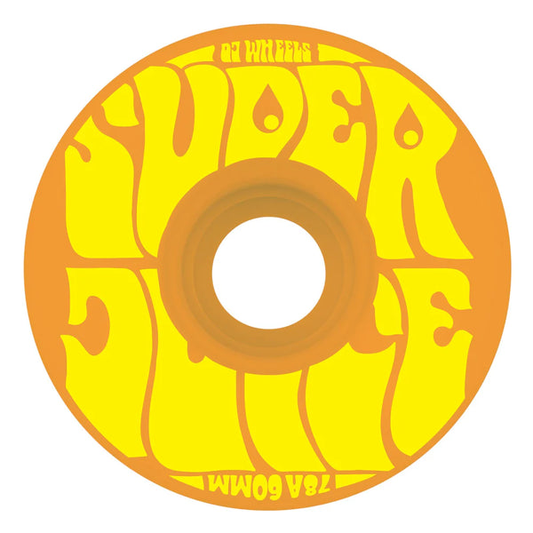 OJ Soft Wheels Super Juice 78a Orange; 60MM