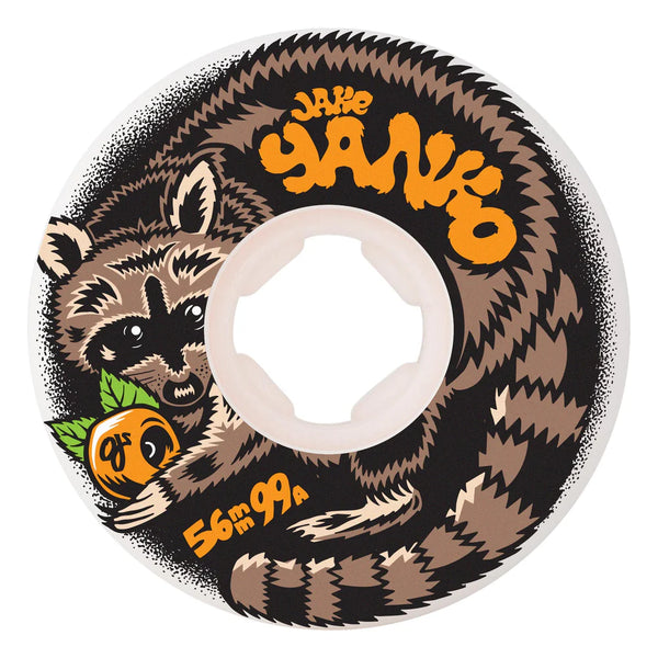 OJ WHEELS Jake Yanko Night Panda Chubbies White 99A; 56 mm