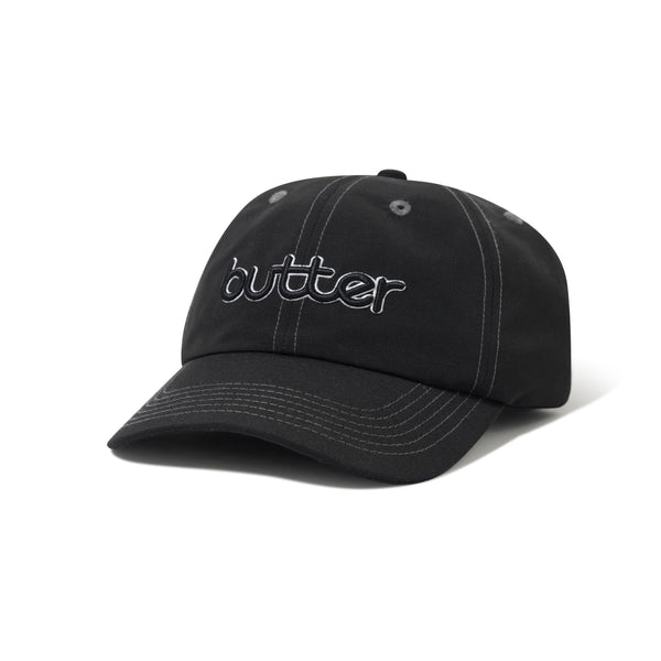 BUTTER GOODS Alpine 6 Panel Cap Black; OS