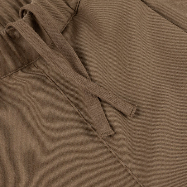 DIME Pleated Twill Pants Camel