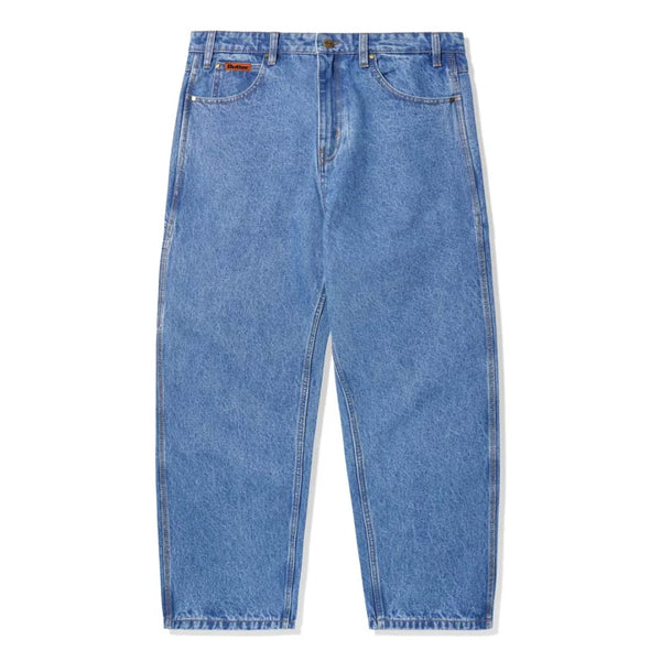 BUTTER GOODS Baggy Denim Jeans Washed Indigo