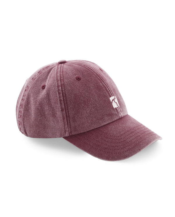 POETIC COLLECTIVE Classic Cap Red Denim; OS