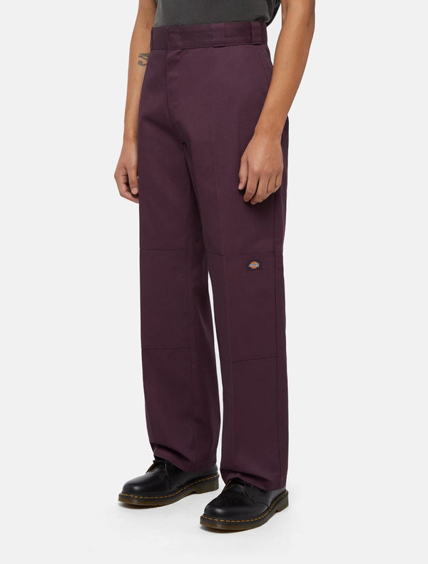 DICKIES Double Knee Work Pants Rec Plum Perfect