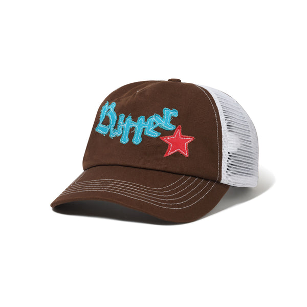 BUTTER GOODS Edge Trucker Cap Brown; OS