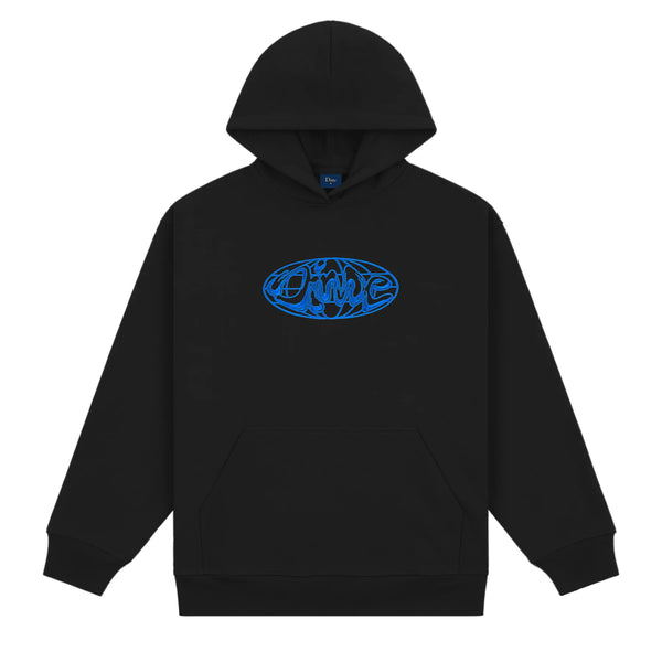 DIME Globe Hoodie Black