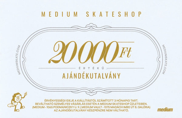 AJÁNDÉK UTALVÁNY 20.000.-