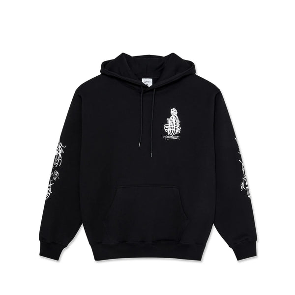 LAST RESORT AB Expando JS Hoodie Black/White