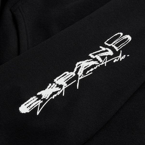 LAST RESORT AB Expando JS Hoodie Black/White