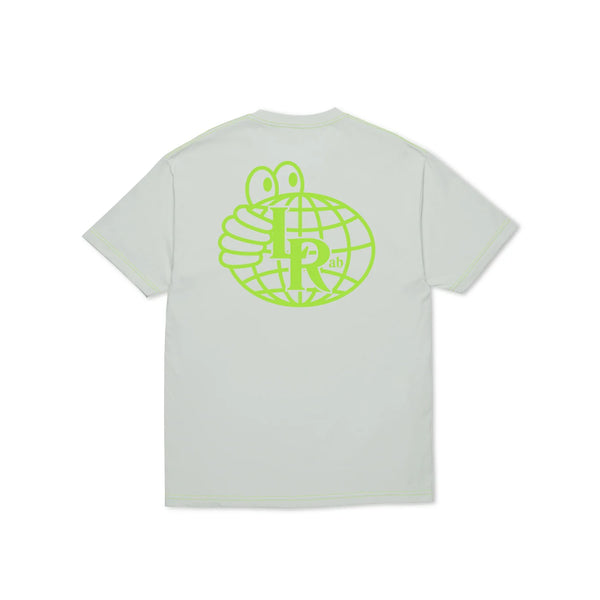 LAST RESORT Atlas Monogram SS Tee Green Tint/Neon