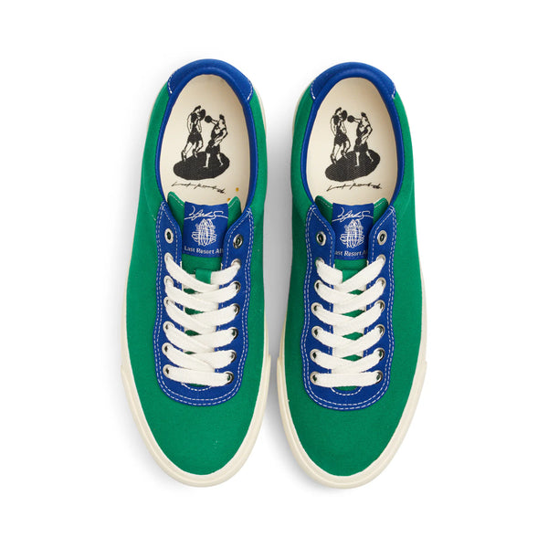 LAST RESORT AB VM001 Lo Canvas JS Kelly Green/Klein Blue