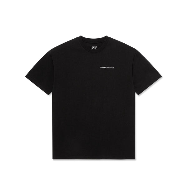 LAST RESORT AB Memories SS Tee Black/White