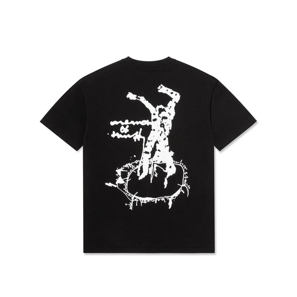 LAST RESORT AB Memories SS Tee Black/White