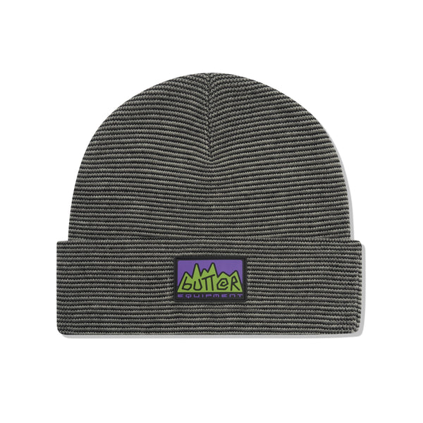 BUTTER GOODS Lines Beanie Grey; OS