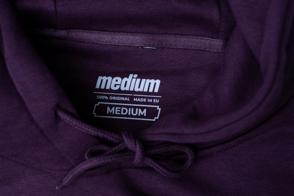 MEDIUM Zione Graffiti Hoodie Purple