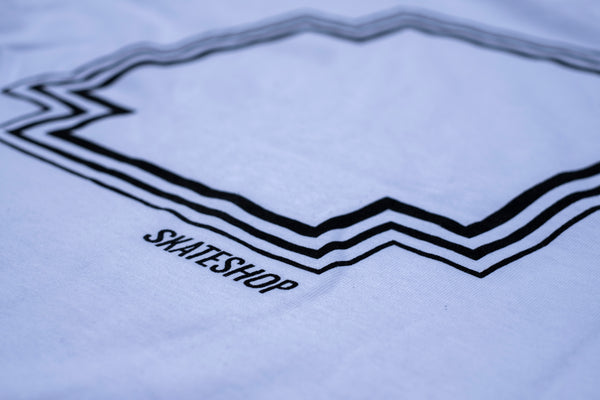 MEDIUM Basic Logo Tee White