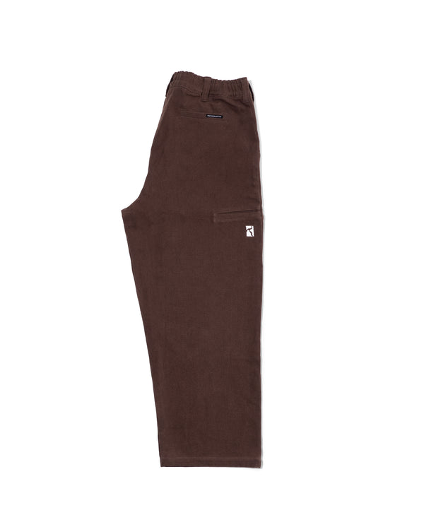 POETIC COLLECTIVE Painter Pants Brown Canvas