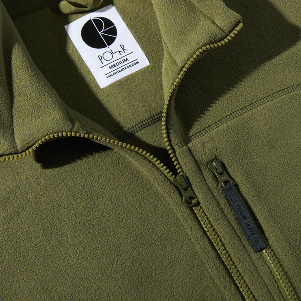 POLAR Basic Fleece Jacket Army Green