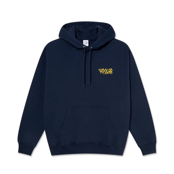 POLAR DAVE HOODIE ANY ONE OUT THERE NEW NAVY