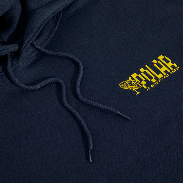 POLAR DAVE HOODIE ANY ONE OUT THERE NEW NAVY