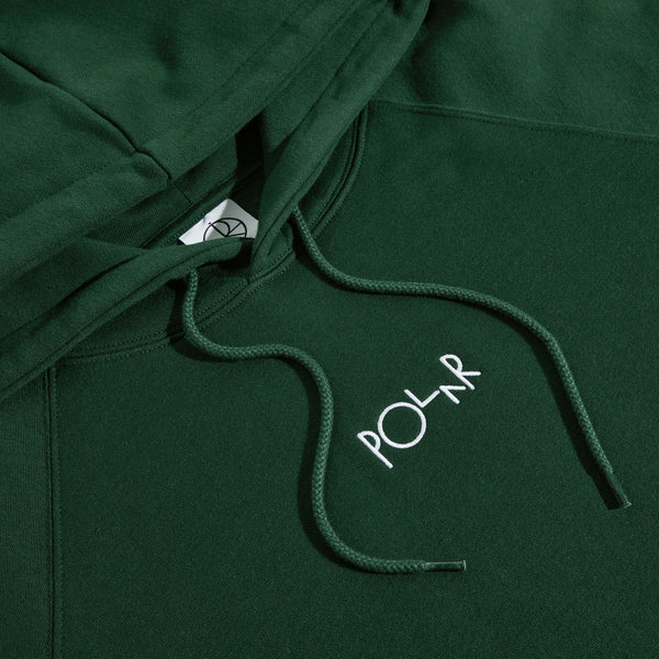 POLAR DEFAULT HOODIE DARK GREEN