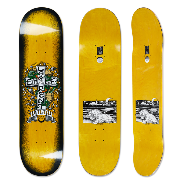 POLAR  Gördeszka Lap Emile Laurent Turtle Town Deck; 8.5" (Short)