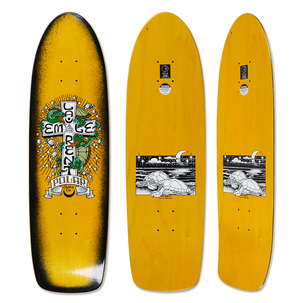 POLAR  Gördeszka Lap Emile Laurent Turtle Town Deck; T-Shape (8.75")