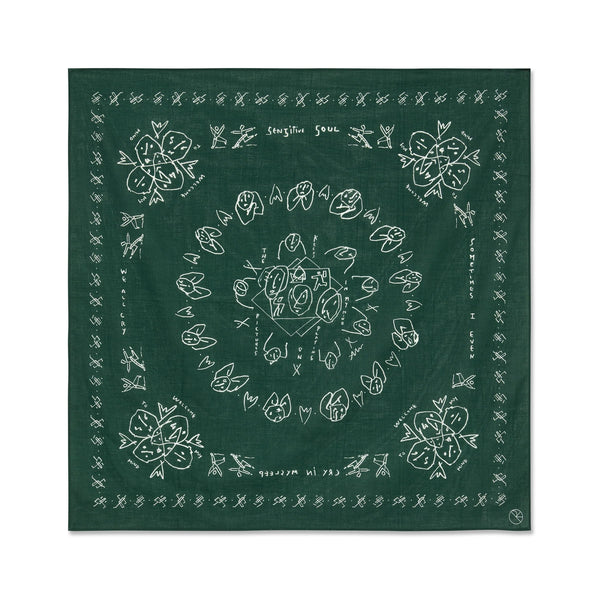 POLAR Bandana Dark Green