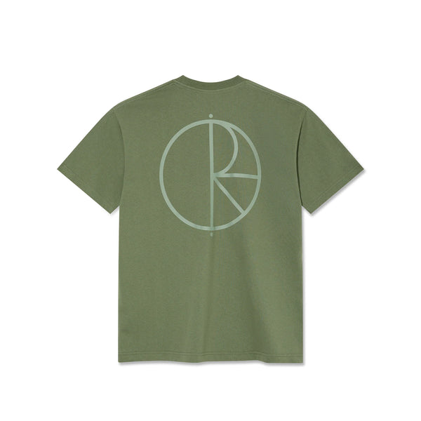 POLAR Stroke Logo Contrast Tee Moss Green