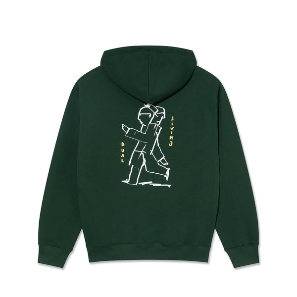 POLAR Dave Hoodie Dual Living Dark Green