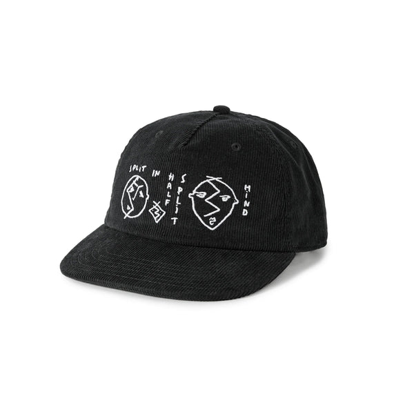 POLAR James Cap Split In Half Black