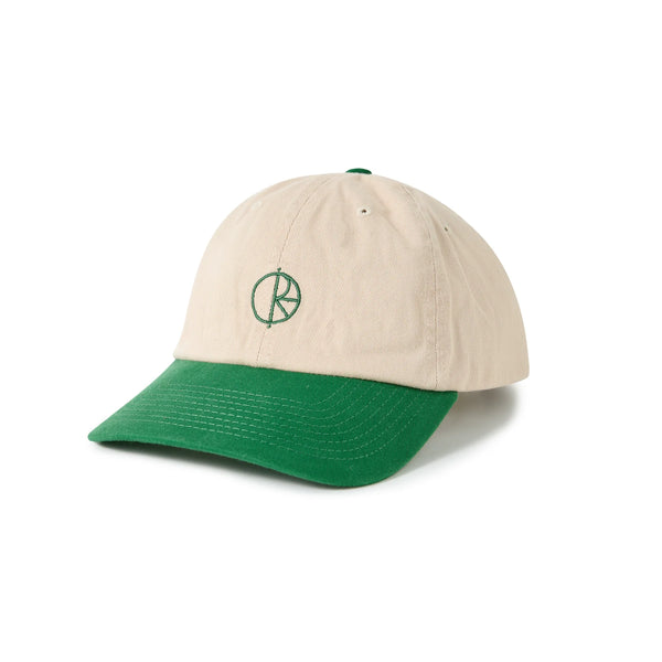 POLAR Sai Cap Stroke Logo Ecru/Green