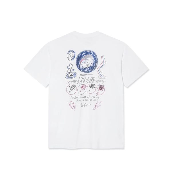 POLAR Social Side Tee White