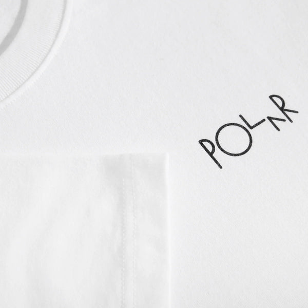 POLAR Social Side Tee White