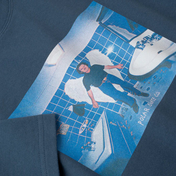 POLAR Angel Man Tee Grey Blue