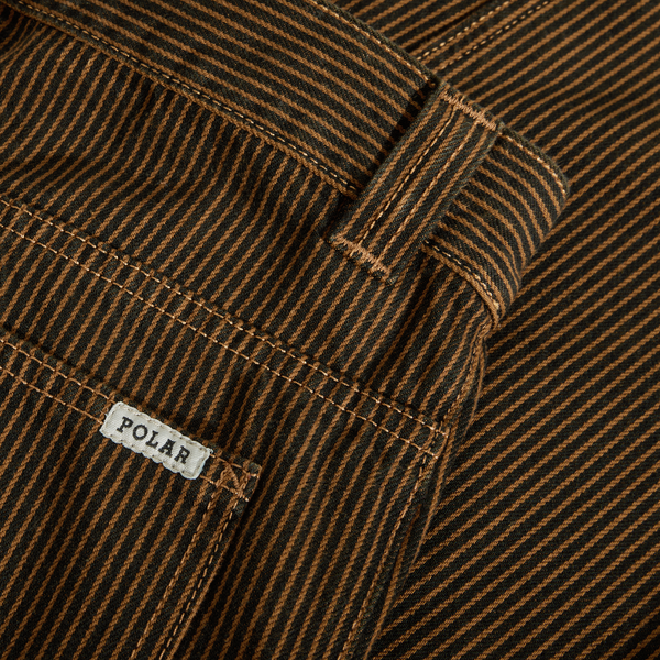 POLAR '93! Work Pants Hickory Stripe Rust