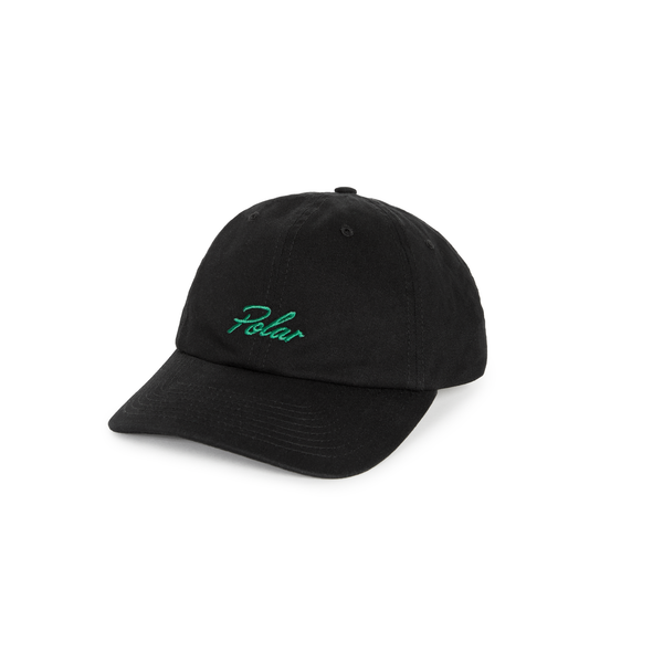 POLAR Sai Cap Varsity Logo Black/ Emerald