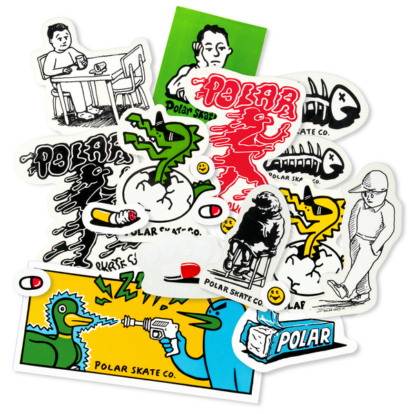 POLAR Sticker Pack Jacob's Corner Multi; OS