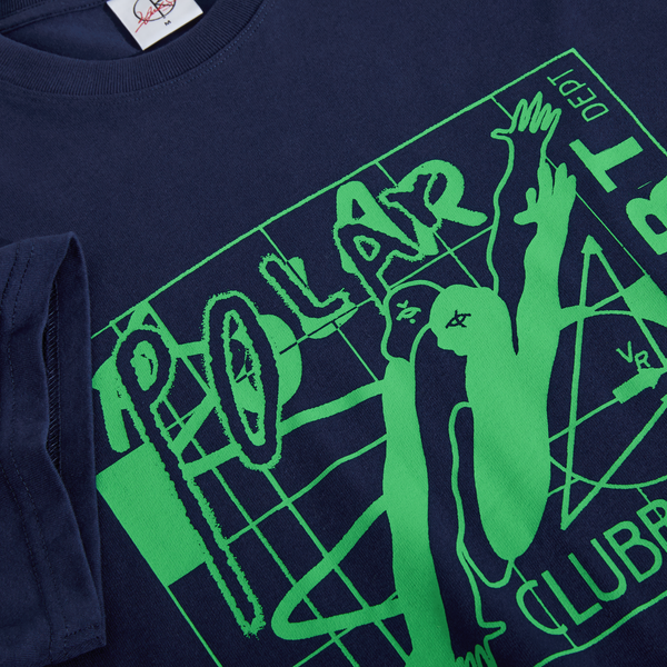 POLAR Clubb Inc Tee Dark Blue