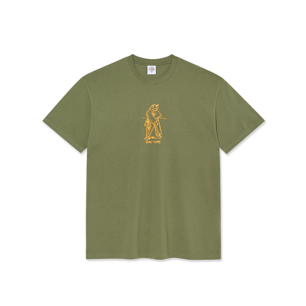 POLAR Evol Times Tee Army Green