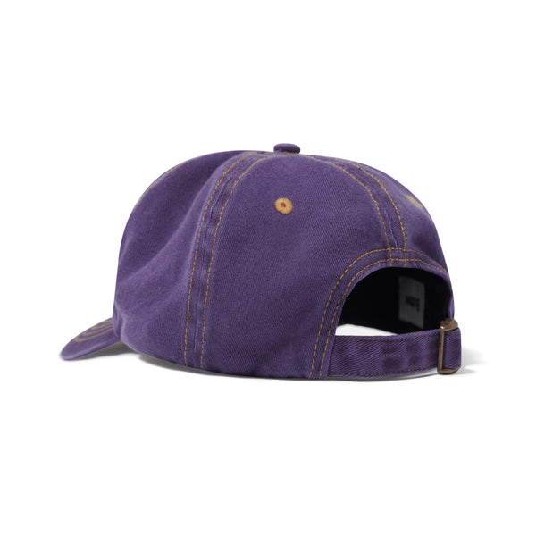 BUTTER GOODS Rounded Logo 6 Panel Cap Purple; OS