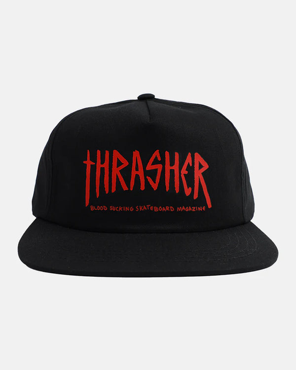 Toy Machine x Thrasher Scratch Cap Black; OS