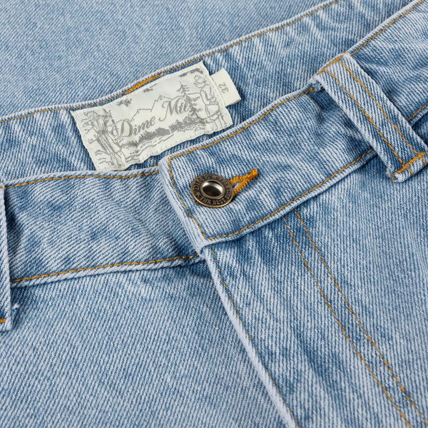 DIME Carpenter Denim Shorts Blue Washed