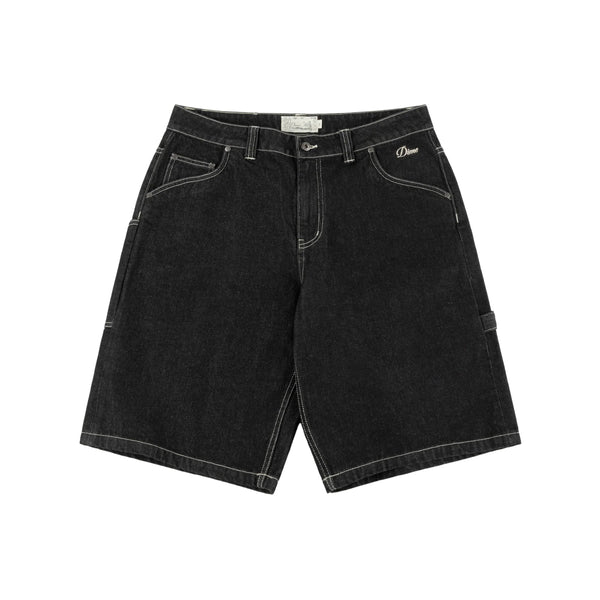 DIME Denim Shorts Black Washed