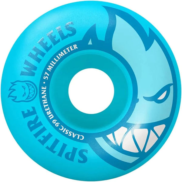 SPITFIRE 99A Neon Bighead Blue Wheels; 57 mm