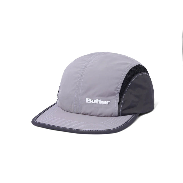 BUTTER GOODS Trail 4 Panel Cap Grey