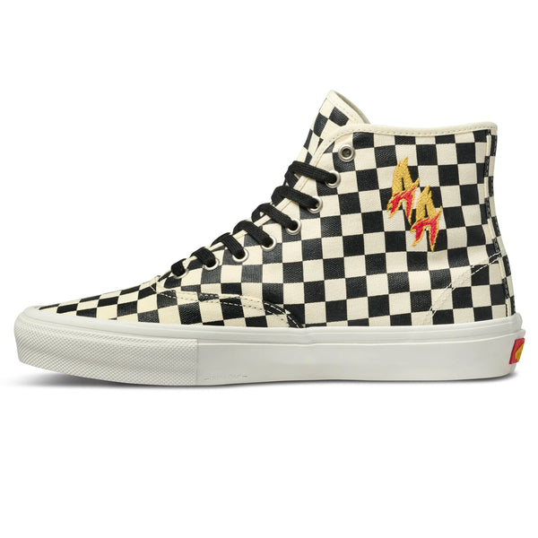 VANS SKATE AUTHENTIC HI VCU ANDREW ALLEN CHECKERBOARD